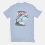 The Nap Under The Sakura Tree-Womens-Fitted-Tee-kharmazero