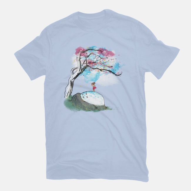 The Nap Under The Sakura Tree-Unisex-Basic-Tee-kharmazero