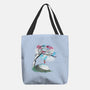 The Nap Under The Sakura Tree-None-Basic Tote-Bag-kharmazero