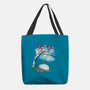 The Nap Under The Sakura Tree-None-Basic Tote-Bag-kharmazero