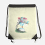 The Nap Under The Sakura Tree-None-Drawstring-Bag-kharmazero