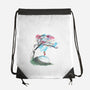 The Nap Under The Sakura Tree-None-Drawstring-Bag-kharmazero