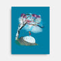 The Nap Under The Sakura Tree-None-Stretched-Canvas-kharmazero