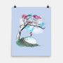 The Nap Under The Sakura Tree-None-Matte-Poster-kharmazero