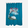 The Nap Under The Sakura Tree-None-Polyester-Shower Curtain-kharmazero