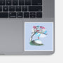 The Nap Under The Sakura Tree-None-Glossy-Sticker-kharmazero