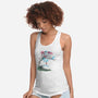 The Nap Under The Sakura Tree-Womens-Racerback-Tank-kharmazero