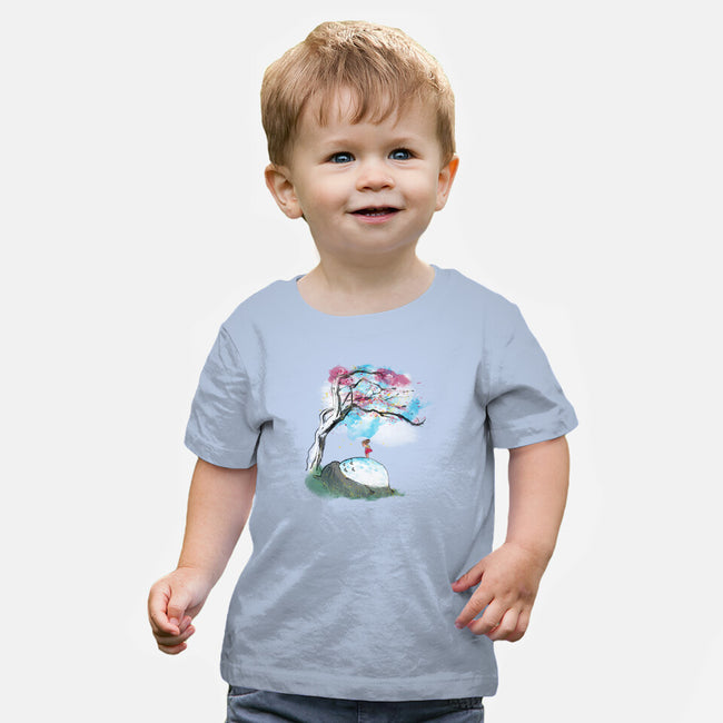 The Nap Under The Sakura Tree-Baby-Basic-Tee-kharmazero