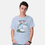 The Nap Under The Sakura Tree-Mens-Basic-Tee-kharmazero