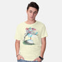 The Nap Under The Sakura Tree-Mens-Basic-Tee-kharmazero