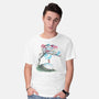 The Nap Under The Sakura Tree-Mens-Basic-Tee-kharmazero