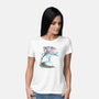 The Nap Under The Sakura Tree-Womens-Basic-Tee-kharmazero