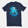 Sumi-E Night Delivery Service-Womens-Fitted-Tee-kharmazero