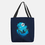 Sumi-E Night Delivery Service-None-Basic Tote-Bag-kharmazero