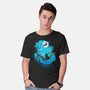 Sumi-E Night Delivery Service-Mens-Basic-Tee-kharmazero