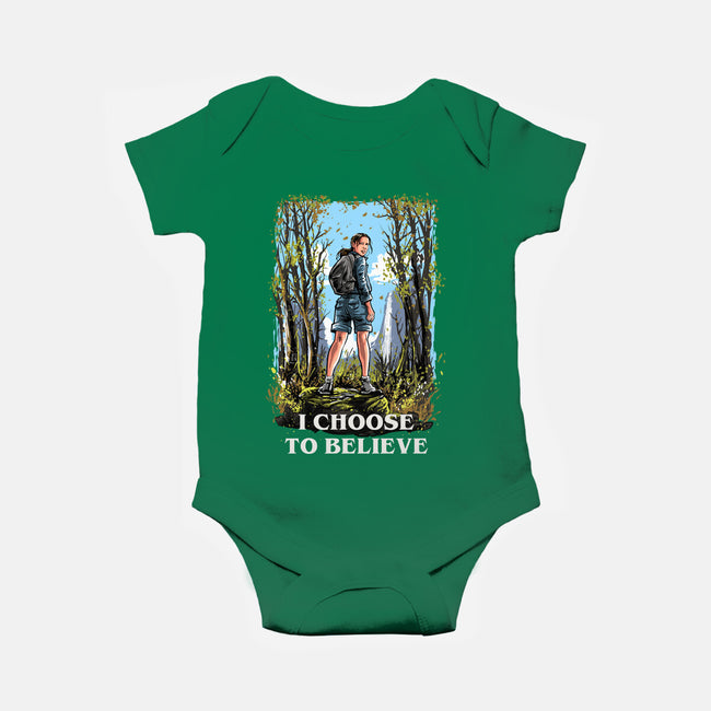 I Choose To Believe-Baby-Basic-Onesie-zascanauta