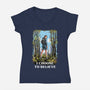 I Choose To Believe-Womens-V-Neck-Tee-zascanauta