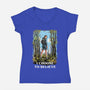 I Choose To Believe-Womens-V-Neck-Tee-zascanauta