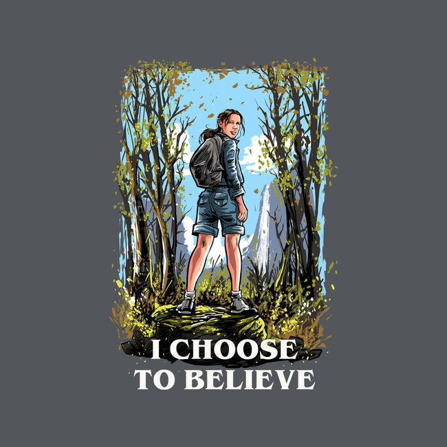 I Choose To Believe-None-Fleece-Blanket-zascanauta