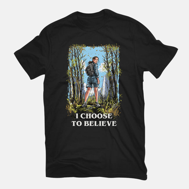 I Choose To Believe-Unisex-Basic-Tee-zascanauta