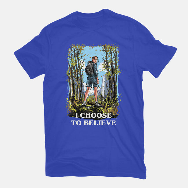 I Choose To Believe-Unisex-Basic-Tee-zascanauta
