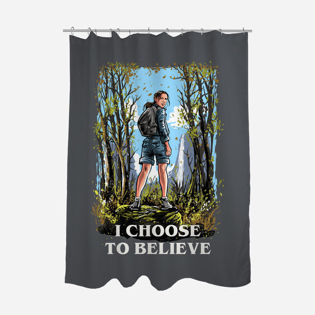 I Choose To Believe-None-Polyester-Shower Curtain-zascanauta