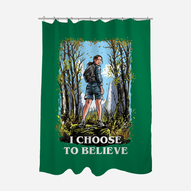 I Choose To Believe-None-Polyester-Shower Curtain-zascanauta