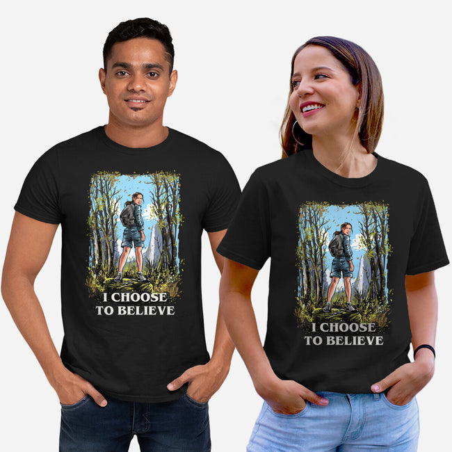 I Choose To Believe-Unisex-Basic-Tee-zascanauta