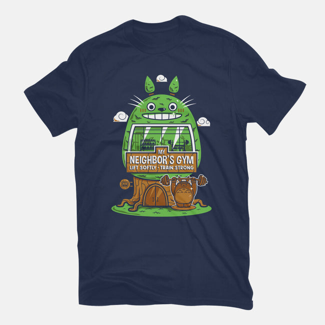 My Neighbor's Gym-Unisex-Basic-Tee-krisren28