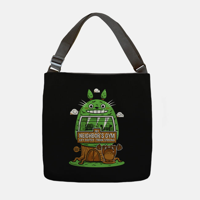 My Neighbor's Gym-None-Adjustable Tote-Bag-krisren28