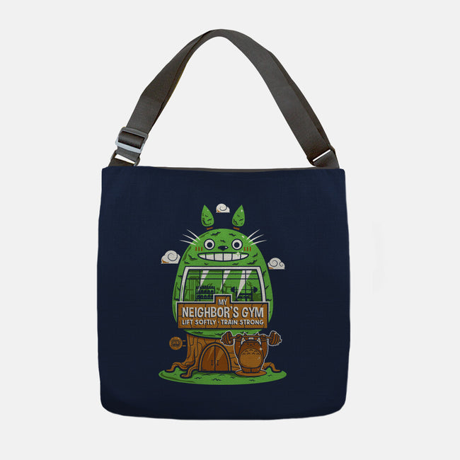 My Neighbor's Gym-None-Adjustable Tote-Bag-krisren28