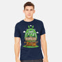 My Neighbor's Gym-Mens-Heavyweight-Tee-krisren28