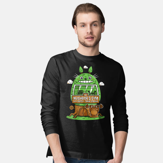 My Neighbor's Gym-Mens-Long Sleeved-Tee-krisren28