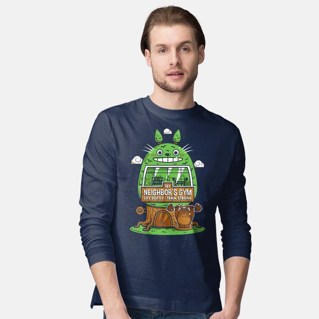 My Neighbor's Gym-Mens-Long Sleeved-Tee-krisren28