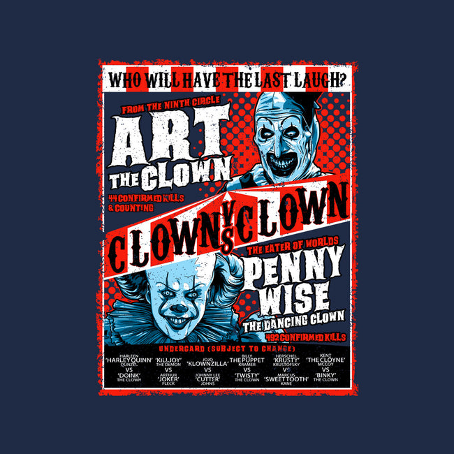 Clown Vs Clown-Unisex-Crew Neck-Sweatshirt-goodidearyan