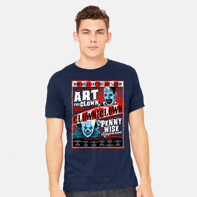Clown Vs Clown-Mens-Heavyweight-Tee-goodidearyan