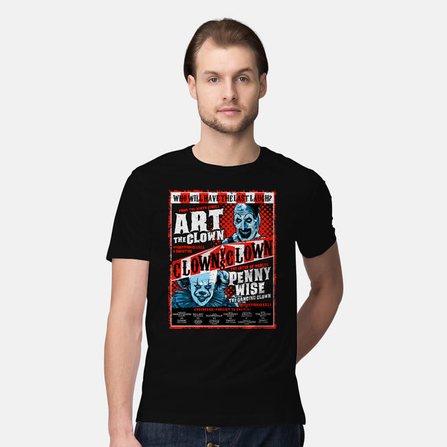 Clown Vs Clown-Mens-Premium-Tee-goodidearyan