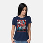 Clown Vs Clown-Womens-Basic-Tee-goodidearyan