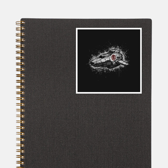 Space Cowboy's Ride-None-Glossy-Sticker-LILIVIA