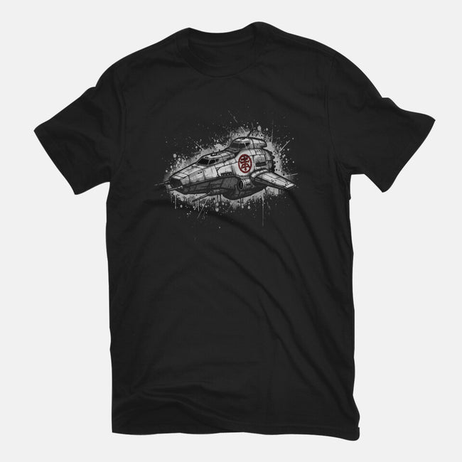 Space Cowboy's Ride-Womens-Fitted-Tee-LILIVIA