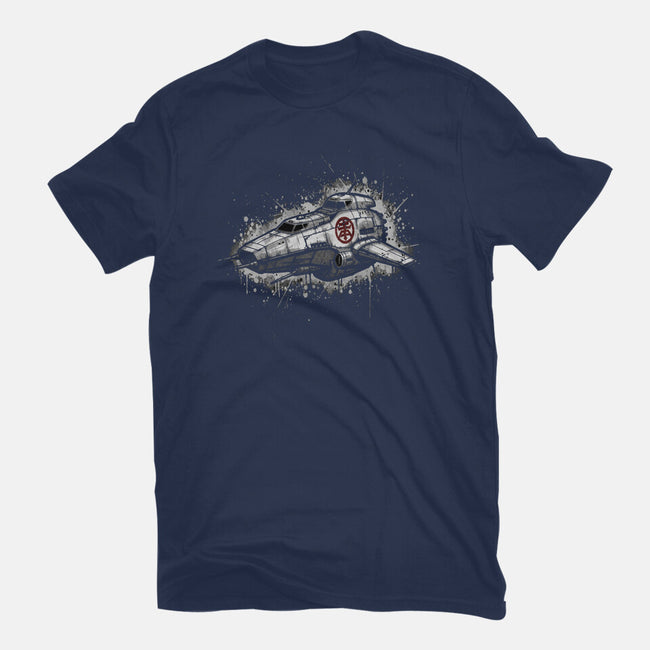 Space Cowboy's Ride-Mens-Heavyweight-Tee-LILIVIA