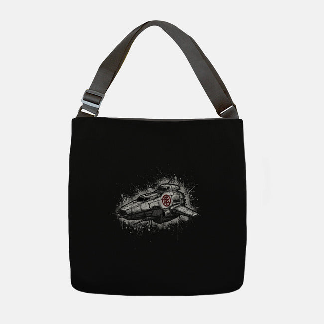 Space Cowboy's Ride-None-Adjustable Tote-Bag-LILIVIA