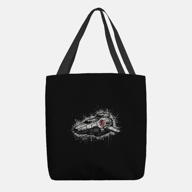 Space Cowboy's Ride-None-Basic Tote-Bag-LILIVIA