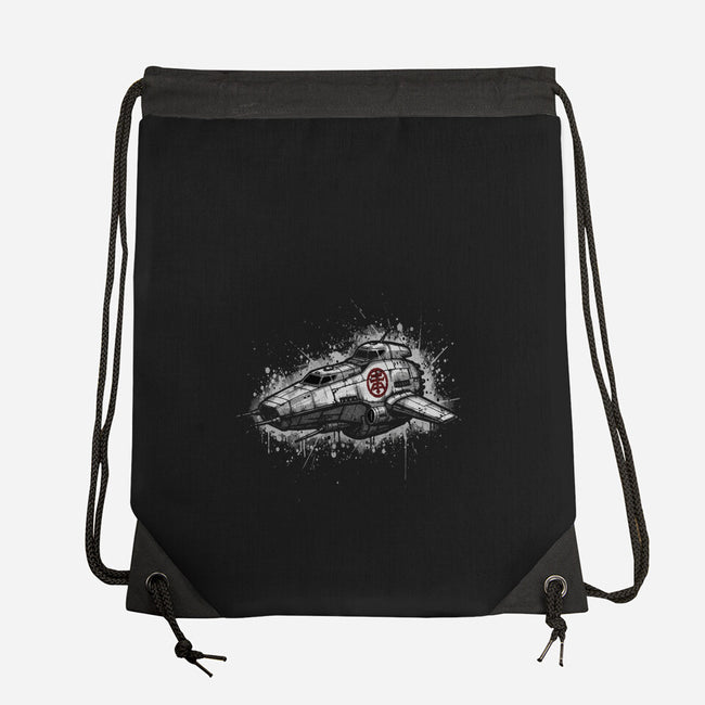 Space Cowboy's Ride-None-Drawstring-Bag-LILIVIA