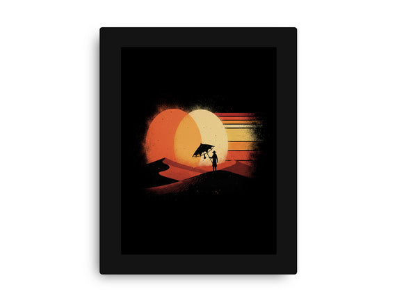 Binary Sunset