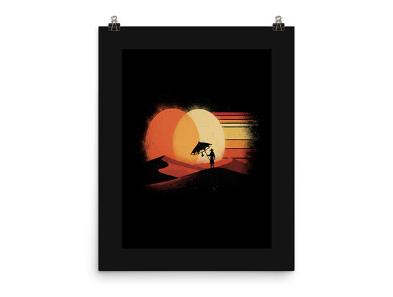 Binary Sunset