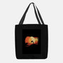 Binary Sunset-None-Basic Tote-Bag-LILIVIA
