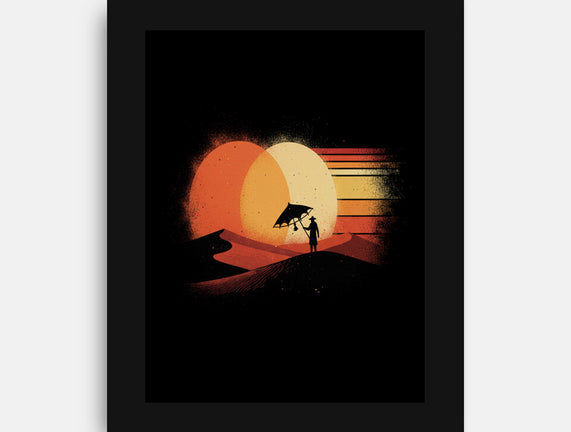 Binary Sunset