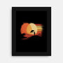Binary Sunset-None-Stretched-Canvas-LILIVIA