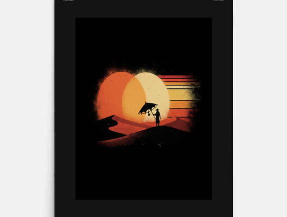 Binary Sunset